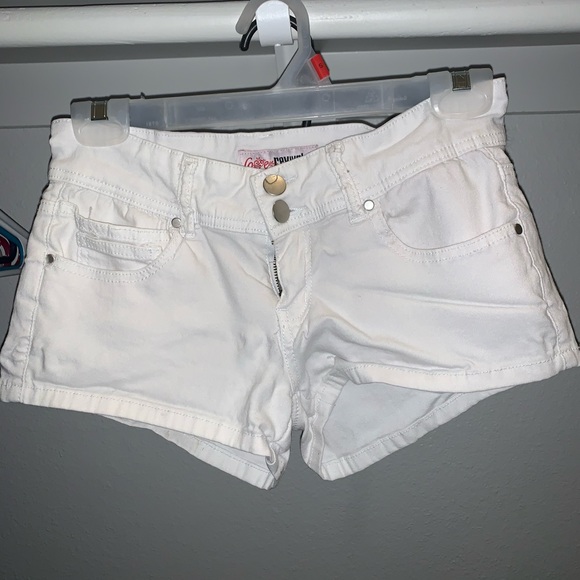 White jegging shorts - Picture 2 of 4